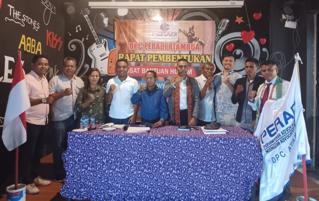 DPC Peradi Atambua Usai Membentuk Kepengurusan Orgenisasi Sayap DPC Peradi Atambua, (Foto-Istimewa)