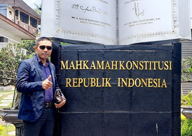 Ketua DPC Peradi Atambua Melkianus Conterius Seran S.H.,MH
