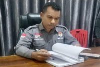Yuventus Adrianus Bere Ketua KPU Kabupaten Malaka, (Foto_PK-NL)