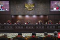Sidang Pembacaan Putusan MK Tolak Usia Minimal Capres Dan Cawapres, (Foto_Istimewa)