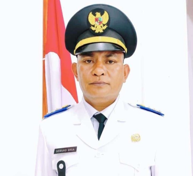 Camat Rinhat, Servasius Bria, (Foto_red) 