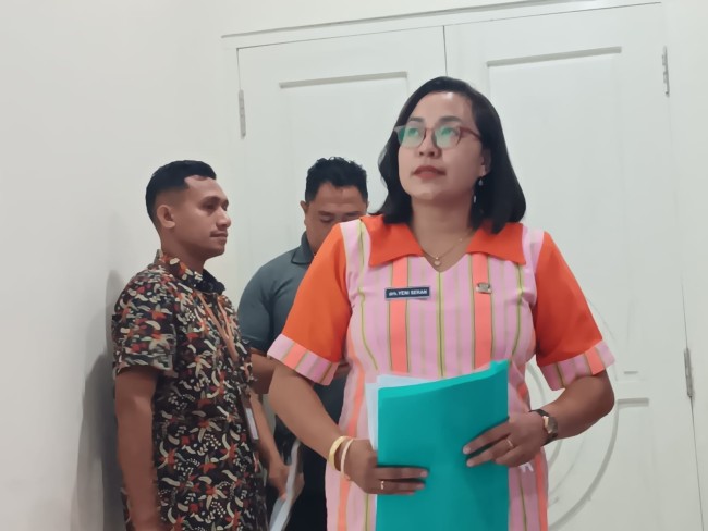 Kepala Dinas Pertanian Malaka, drh. Januaria Maria Seran 