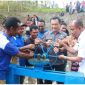 Bupati Belu dr.Taolin Agustinus Bersama Wakil Bupati Belu, Dr. Aloysius Haleserens Resmikan Pembangunan Irigasi (Foto_Istimewa)