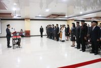 Suasana Pelantikan 27 Pejabat di Lingkup Pemerintah Provinsi NTT- (Foto Istimewa)