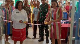 Kegiatan Lounching Integrasi Layanan Primer (ILP), Tahun 2024 di Puskesmas Weoe, Kecamatan Wewiku.