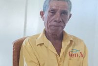 Paulus Nahak Lore, salah satu Fukun Uma Mamulak Kecamatan Malaka Barat Desa Fafoe. (Dokumen_Privadi)