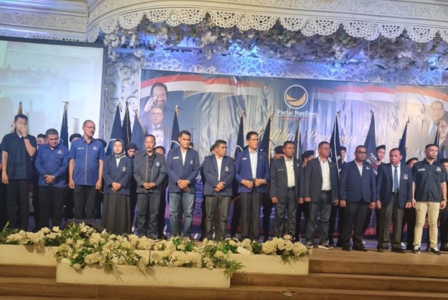 Pelantikan Ketua DPW Provinsi NTT dan DPD Kabupaten/Kota Se-NTT Oleh Sekjen DPP Partai Nasdem (Foto_red)