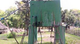 Bak Penampung Air Bersih Untuk Masyarakat Desa Lorotolus (Foto_red)