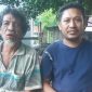 Albertus seran lekik Fukun makbukar Molin Bersama Kepala Desa Weoe Stefanus Alfridus Bria, (Foto_red)