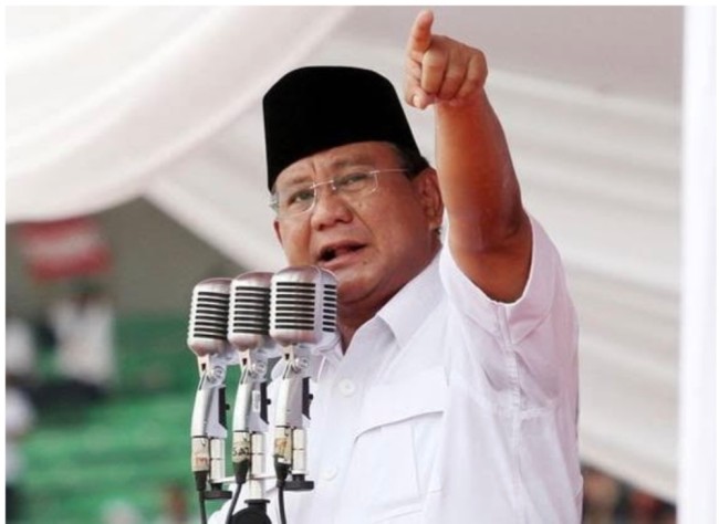 Presiden terpilih Probowo Subianto Periode 2024 - 2029 (Foto-Istimewa)
