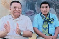 Bakal Calon Bupati Dan Wakil Bupati Malaka Dr. Simon Nahak S.H.,MH dan Felix Bere Nahak S.Pt (Foto_Isti)