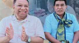 Bakal Calon Bupati Dan Wakil Bupati Malaka Dr. Simon Nahak S.H.,MH dan Felix Bere Nahak S.Pt (Foto_Isti)