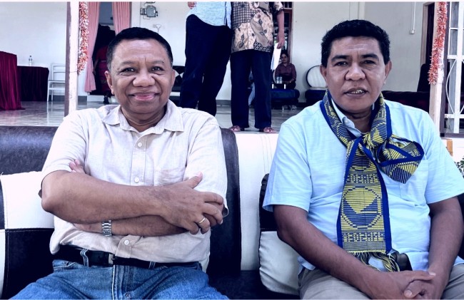 Kedua Sosok Sederhana Yang Akan Lanjutkan Pembangunan Di Kabupaten Malaka,  Dr. Simon Nahak S.H.,MH dan Felix Bere Nahak S.Pt (Foto-Istimewa)