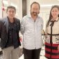 Ketua Umum DPP NasDem Surya Paloh, (tengah), Julie Sutrisno Laiskodat (kiri), dan Kanan Ketua DPD NasDem Malaka Felix Bere Nahak. (Foto-Istimewa)