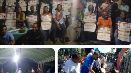 Calon Gubernur NTT Drs. Jhoni Asadoma Menyapa Masyarakat Dengan Riang Gembira (Foto_red)