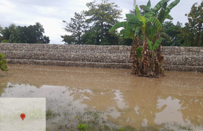 Bukti Kerja Nyata Bupati Malaka, Dr. Simon Nahak Selesai Kerjakan Tanggul di Desa Fafoe, Kecamatan Malaka Barat (Foto_red)