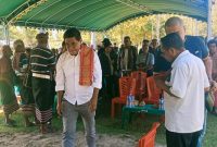 Masyarakat Desa Rabasahain Sebut ! Felix Bere Nahak Sosok Yang Paling Tepat Dampingi Dr. Simon Nahak  Untuk Pilkada 2024. (Foto_red)