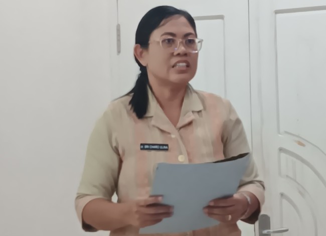 Kepala Dinas Kesehatan dr. Lina Sembiring 