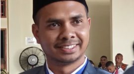 Ketua Komisi I DPRD Kabupaten Malaka,  Frederikus Seran Fraksi Partai NasDem. 