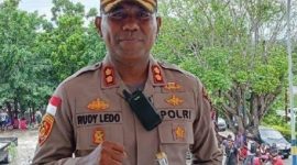 Kapolres Malaka AKBP Rudy Junus Jacob Ledo, S.H.,S.I.K,
