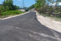 Jalan Hotmix Lingkar Besikama, Desa Besikama Kecamatan Malaka Barat!! Telah Diselesaikan Oleh Bupati Malaka, Dr. Simon Nahak S.H.,MH (Foto_red)