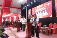Hadiri Debat Pertama Pasangan Calon SN- FBN Tampil Sedehana 
