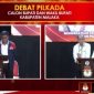 Debat Perdana Untuk Tiga Paslon Pilkada Kabupaten Malaka Tahun 2024. (Foto Screenshot Hasil TVRI )