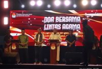 KPU Kabupaten Malaka, Gelar Doa Bersama Dalam Masa Tenang Pilkada Serentak 2024. (Foto_red)