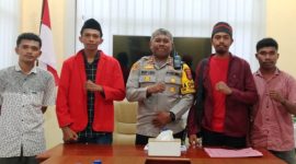 GMNI Bertemu Kapolres Malaka, Dan Meminta Untuk Tuntaskan Kasus Kekerasan Seksual Anak di Bawah Umur. (Foto-Istimewa)
