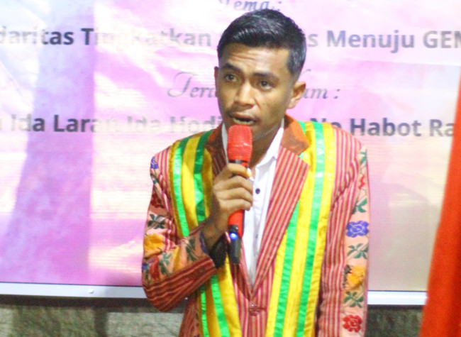 Ketua GEMMA Kefamenanu Wilfridus Bere 