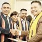Ketua Umum Peradi, Prof Otto Hasibuan, dan Ketua DPC Peradi Atambua Melkianus Conterius Seran S.H.,MH.,C.Me 