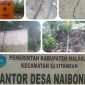 Kondisi Fisik Pekerjaan Di Desa Naibone Kecamatan Sasitamean!! 