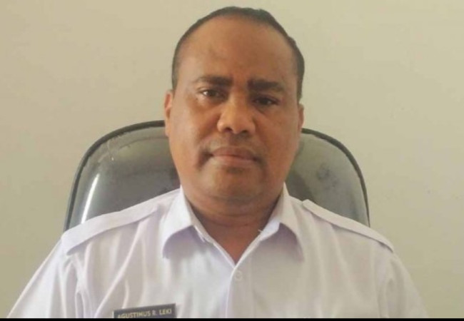 Inspektur Inspektorat Kabupaten Malaka, Agustinus Remigius Leki (Foto-Istimewa)