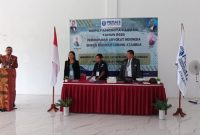 Sambutan Ketua DPC Peradi Atambua, Melkianus Conterius Seran S.H.,MH.,C.Me 