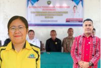 Musrenbang Tahun 2025 Kecamatan Weliman, Maria Fransiska Bria S.Ak Fraksi Golkar, dan Angerius Agustinus Bria S.H.,MH Fraksi Nasdem. (Foto- red)