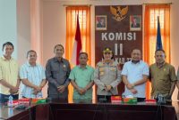 DPRD Kabupaten TTU Menerima Kunjungan Kapolres TTU, AKBP Eliana Papote, SIK, (Foto-Ist)