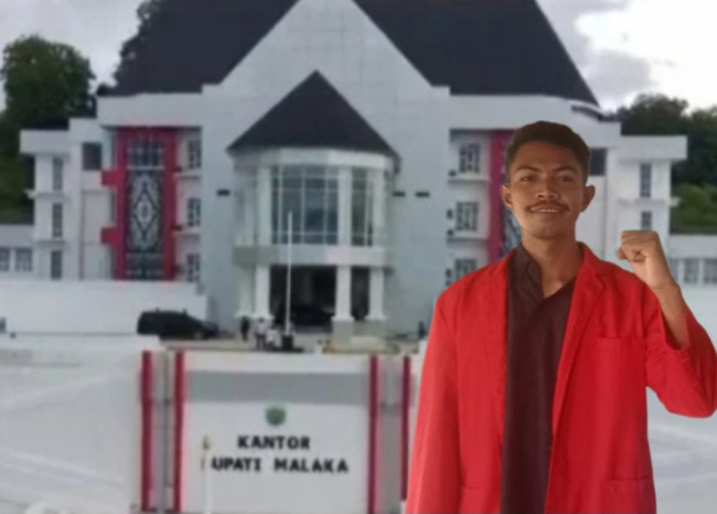 Ketua GMNI Cabang Malaka, Agustinus Angki Seran (Foto-Ist)