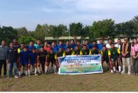 Penasehat Hukum GEMMA, Melkianus Conterius Seran S.H.,MH.,C.Me hadir Menyaksikan Final GEMMA Cup II 2025 , di Lapangan Yonif 744 Kefemenanu (foto-red)