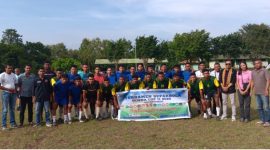 Penasehat Hukum GEMMA, Melkianus Conterius Seran S.H.,MH.,C.Me hadir Menyaksikan Final GEMMA Cup II 2025 , di Lapangan Yonif 744 Kefemenanu (foto-red)