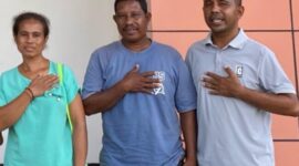 Orangtua Kandung Dari Korban Pelecehan Seksual, Apresiasi Kinerja Polda NTT dan Polres Malaka. (Foto-Ist)
