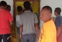 Warga Segel Kantor Desa Maktiha, dan Teriakan Tidak Mengakui Pj. Desa (foto-red)