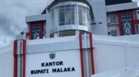 Kantor Bupati Baru Kabupaten Malaka.  (Foto-Ist)