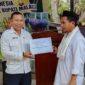 Wakil Ketua II DPRD Kabupaten Malaka, Lambertus Bria di Mesjid Al-Jihad Betun. 