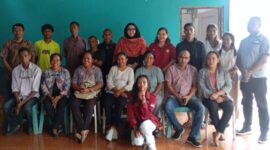 Foto Bersama Dosen Undana dan Tiga PKBM di Kabupaten Malaka Usai Kegiatan FGD. (Foto-red)