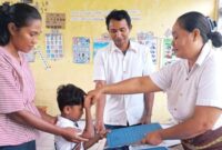 Wisuda Paud Tunas Harapan Yayasan Lurumutin Desa Umanen Lawalu. (Foto-Pisto)