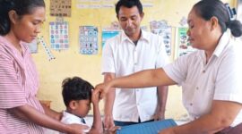 Wisuda Paud Tunas Harapan Yayasan Lurumutin Desa Umanen Lawalu. (Foto-Pisto)