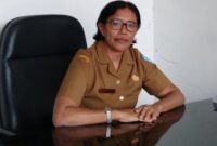 Plt. Kepala Bagian Umum, Petronela Taimenas. (Foto-red)