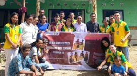 Mahasiswa Undana Kupang, Lakukan Kegiatan KKN di Desa Oabikase, Kecamatan Insana Barat, TTU. (Foto-red)