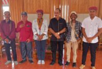 Kunjungan Kerja Ketua Presidium Pengurus Pusat PMKRI, Susana Florika Marianti Kandaimu, ke Kabupaten Alor, Nusa Tenggara Timur. (Foto-red)