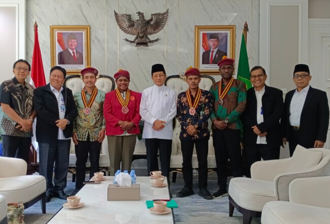 PP PMKRI Audiensi Dengan Kementerian Agama Republik Indonesia, Bahas Intoleransi di Indonesia. (Foto-Ist)